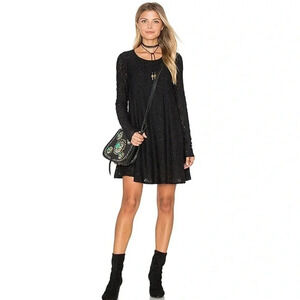 Show Me Your MuMu Black Tyler Tunic Dress Size XS